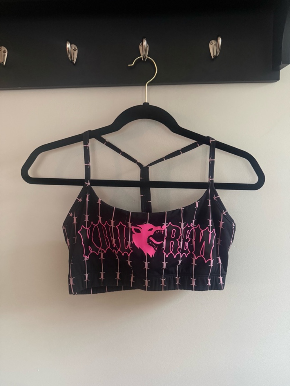 Kill Crew - Black Pink Sports Bra